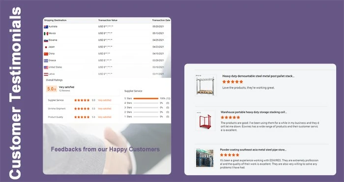 customer testimonials customer testimonials